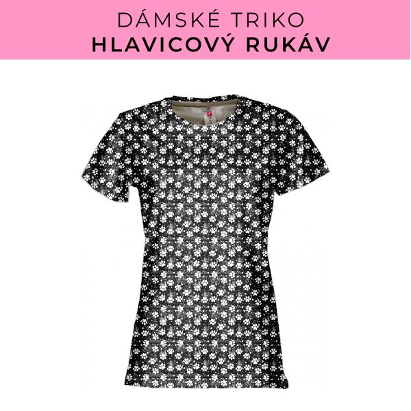 DÁMSKÝ střih - triko základní
