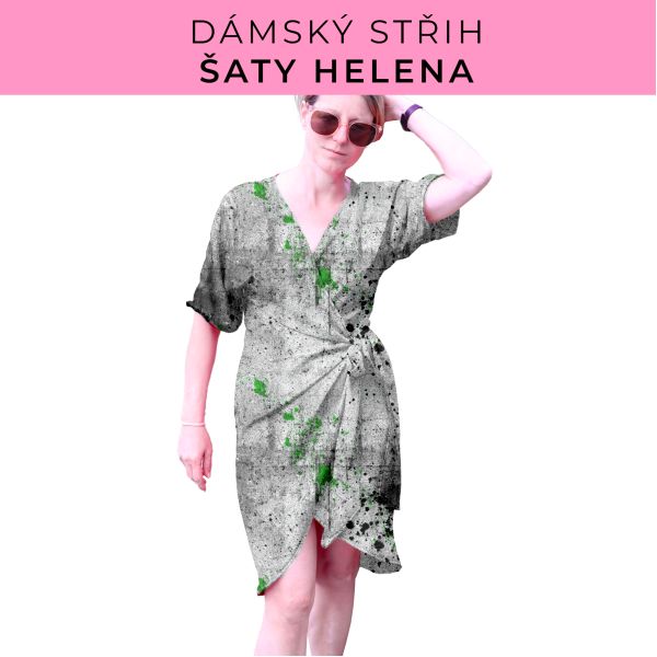 Dámský střih na šaty  Helena