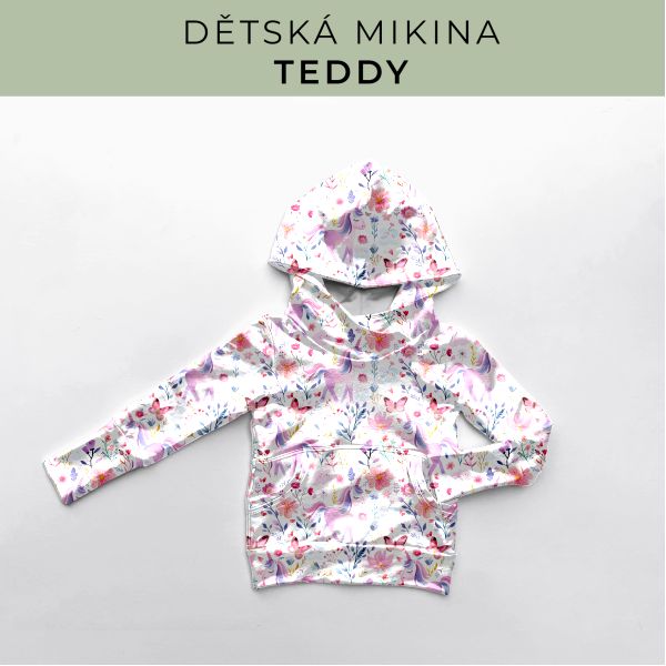 DĚTSKÝ střih - Mikina Teddy