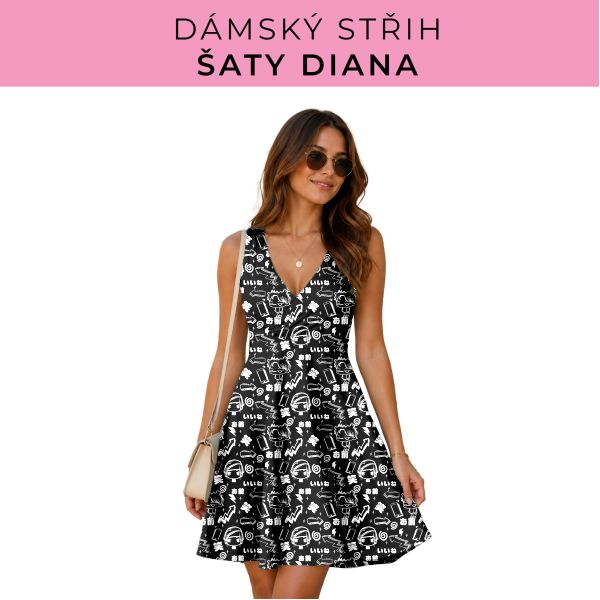 Dámský střih - šaty Diana