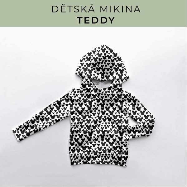 DĚTSKÝ střih - Mikina Teddy