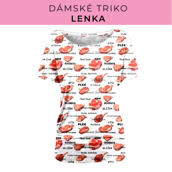 DÁMSKÝ střih - Triko Lenka
