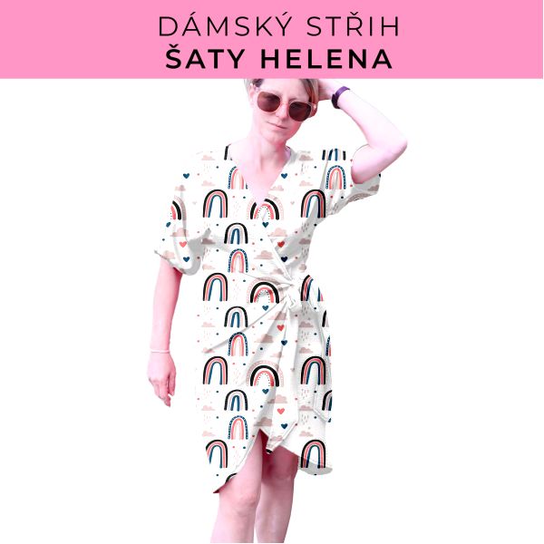 Dámský střih na šaty  Helena