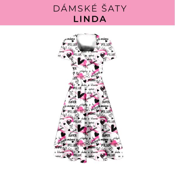 DÁMSKÝ střih - šaty Linda
