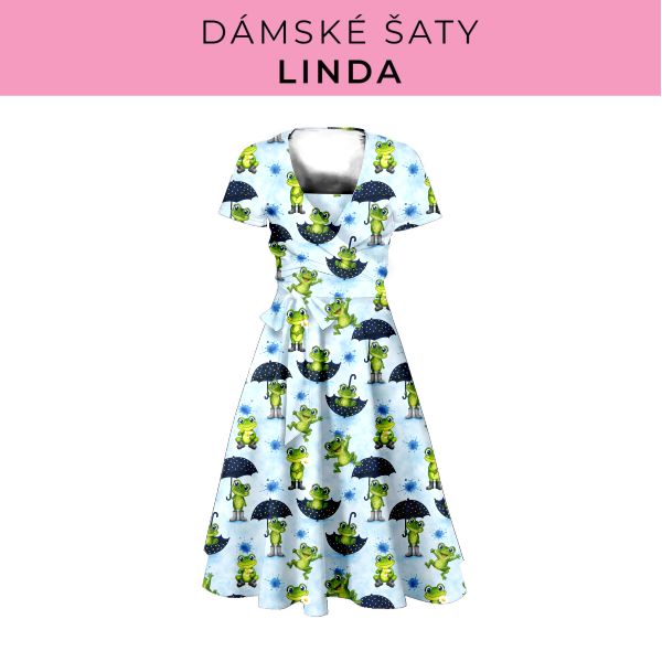 DÁMSKÝ střih - šaty Linda
