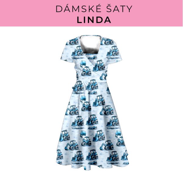 DÁMSKÝ střih - šaty Linda