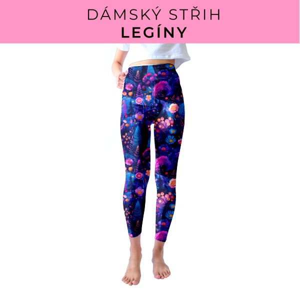 DÁMSKÝ střih - legíny SPORT - SLIM FIT