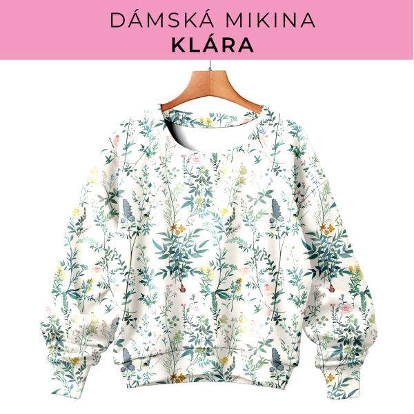 DÁMSKÝ střih - mikina Klára