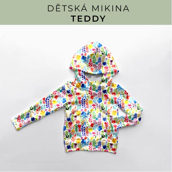 DĚTSKÝ střih - Mikina Teddy