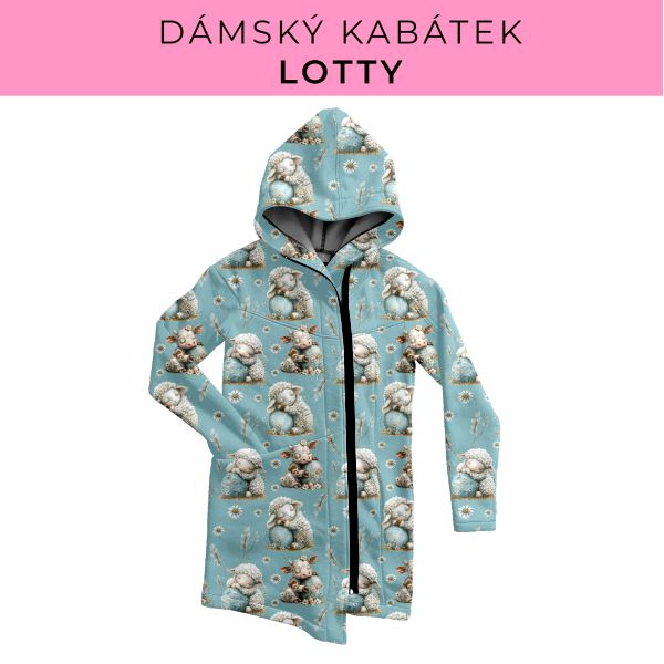 DÁMSKÝ střih - Kabátek Lotty