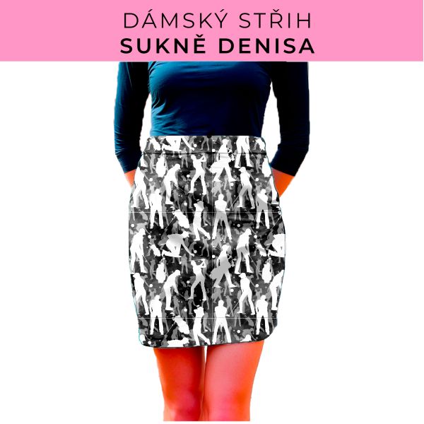 Dámský střih - Dámská sukně Denisa