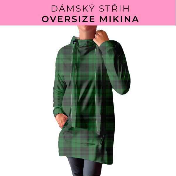 DÁMSKÝ střih - Oversize mikina
