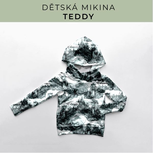 DĚTSKÝ střih - Mikina Teddy