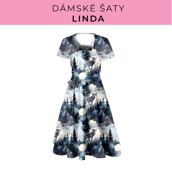 DÁMSKÝ střih - šaty Linda