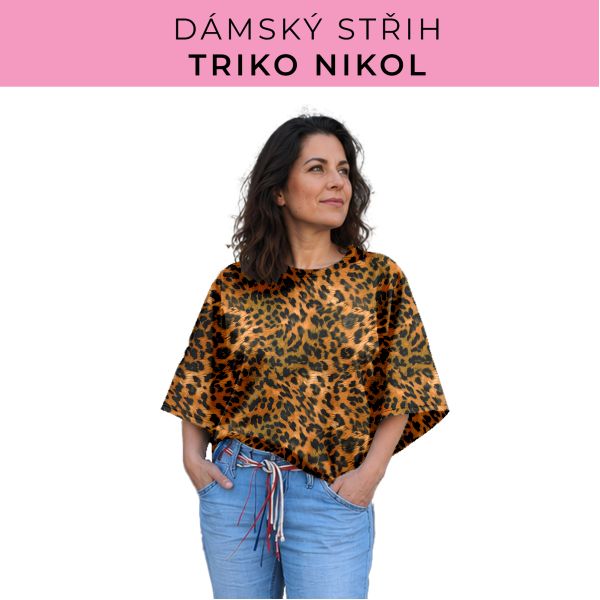 Dámský střih -  triko Nikol