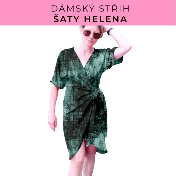 Dámský střih na šaty  Helena