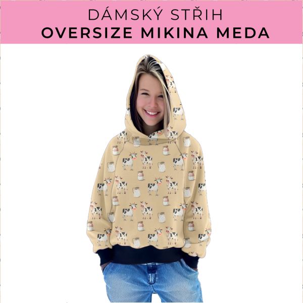 Dámský střih - mikina Meda