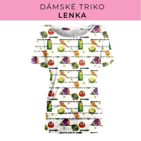 DÁMSKÝ střih - Triko Lenka