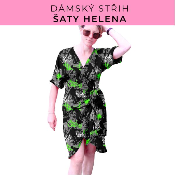 Dámský střih na šaty  Helena