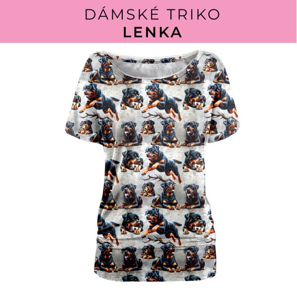 DÁMSKÝ střih - Triko Lenka