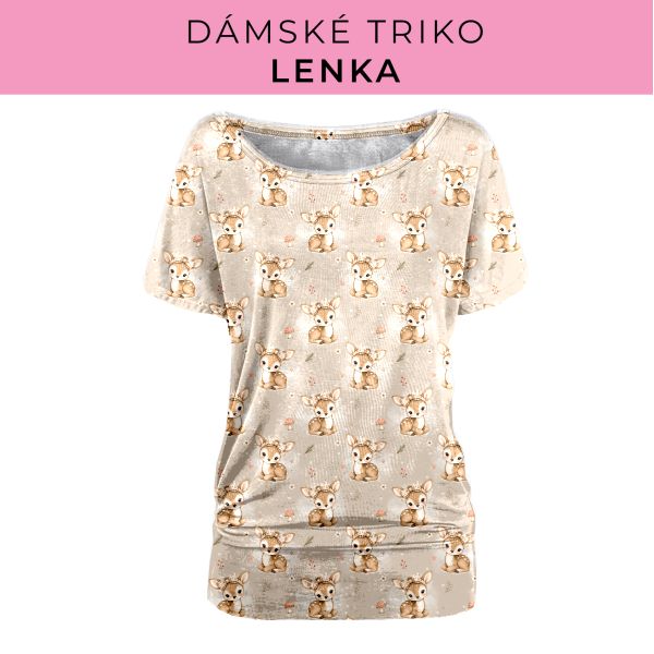 DÁMSKÝ střih - Triko Lenka