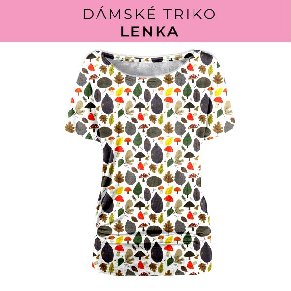 DÁMSKÝ střih - Triko Lenka