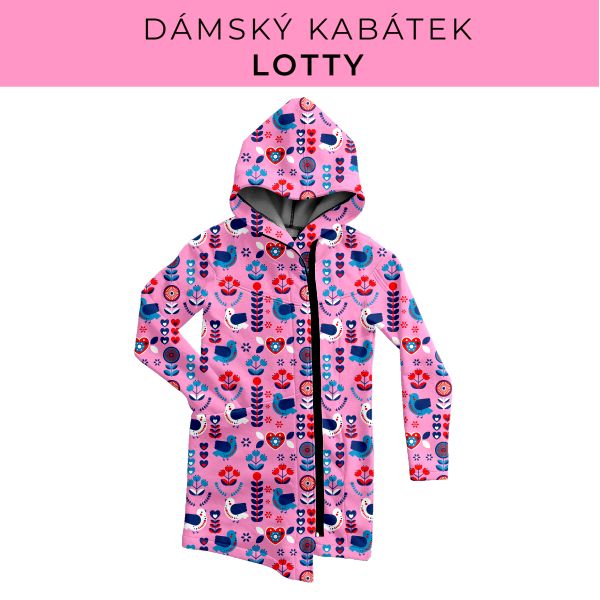 DÁMSKÝ střih - Kabátek Lotty