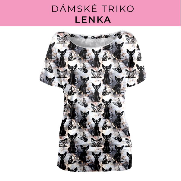 DÁMSKÝ střih - Triko Lenka