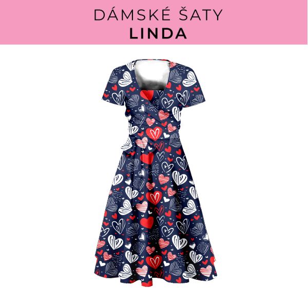 DÁMSKÝ střih - šaty Linda