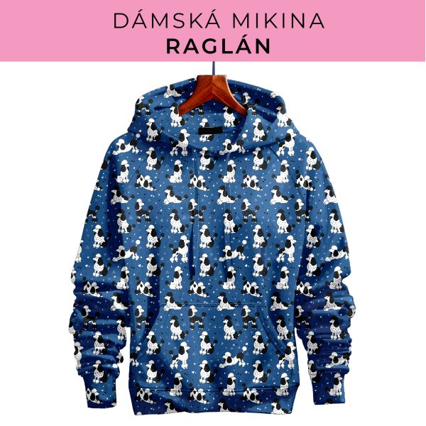 DÁMSKÝ střih - mikina raglán