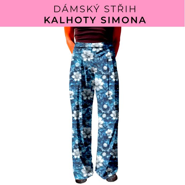 Dámský střih - kalhoty Simona