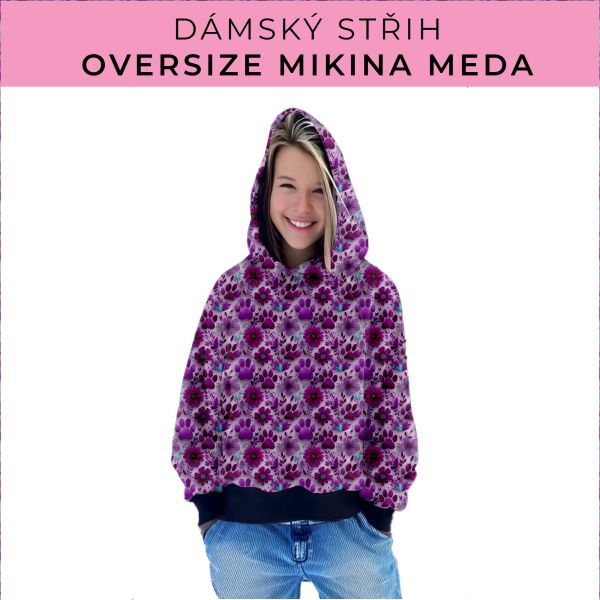 Dámský střih - mikina Meda