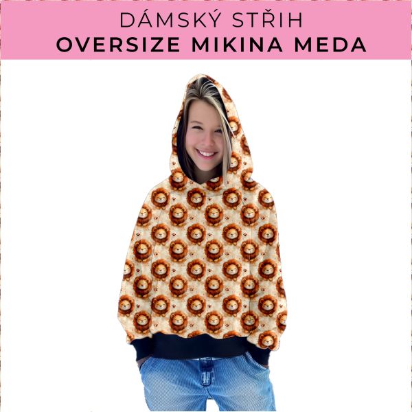Dámský střih - mikina Meda