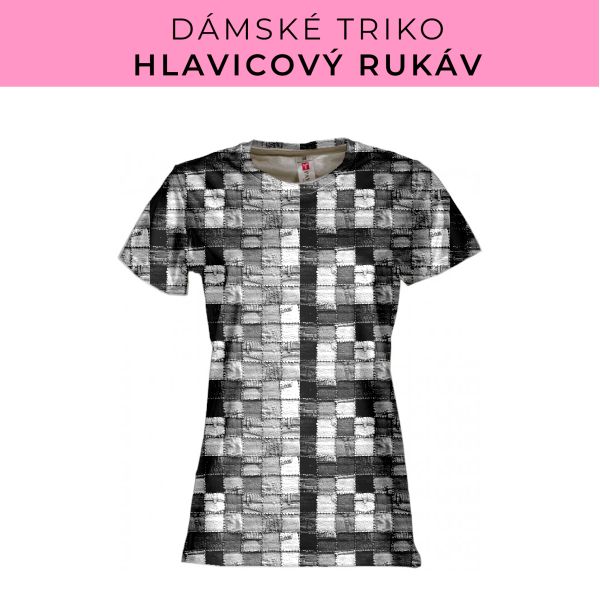 DÁMSKÝ střih - triko základní