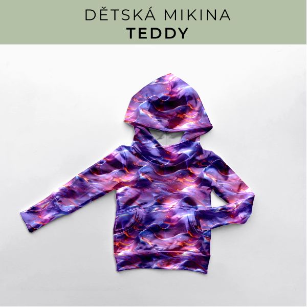DĚTSKÝ střih - Mikina Teddy