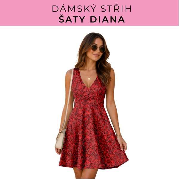Dámský střih - šaty Diana