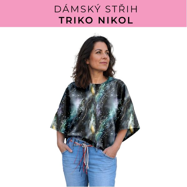 Dámský střih -  triko Nikol