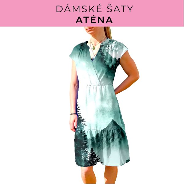 DÁMSKÝ střih - šaty Aténa