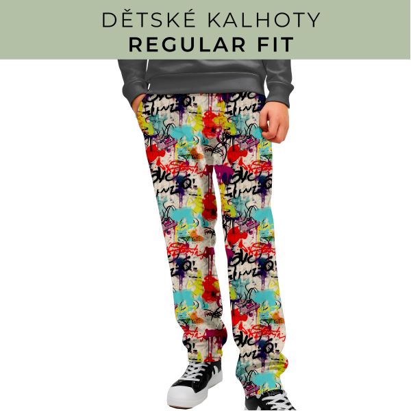 DĚTSKÝ STŘIH - Kalhoty Regular fit