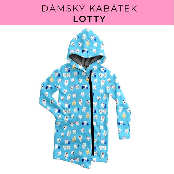 DÁMSKÝ střih - Kabátek Lotty