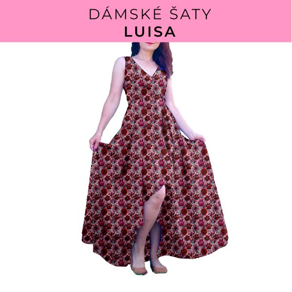 DÁMSKÝ střih - šaty Luisa