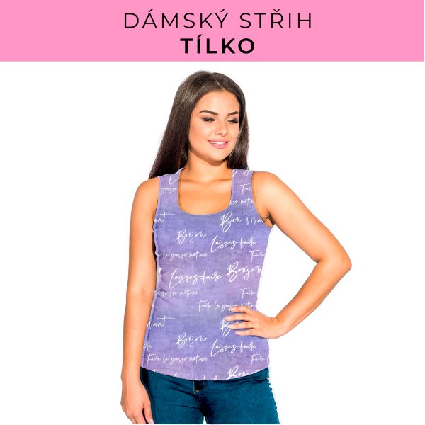DÁMSKÝ střih - Tílko a kalhoty 