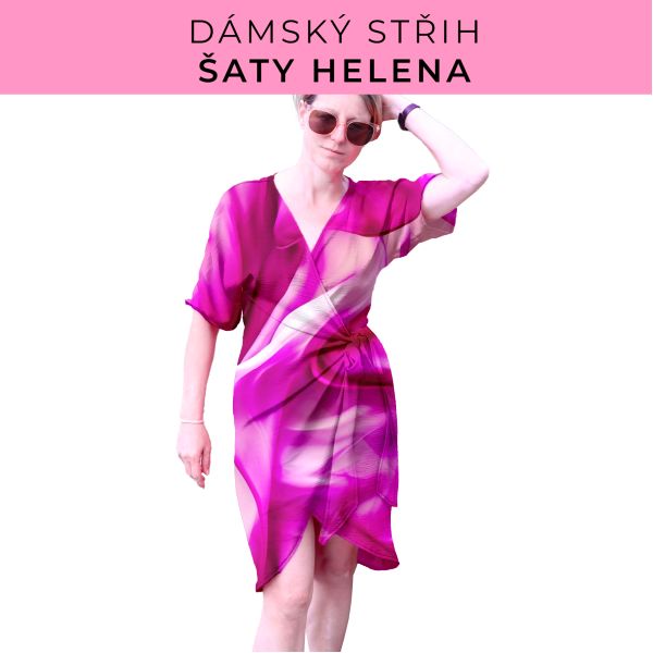 Dámský střih na šaty  Helena