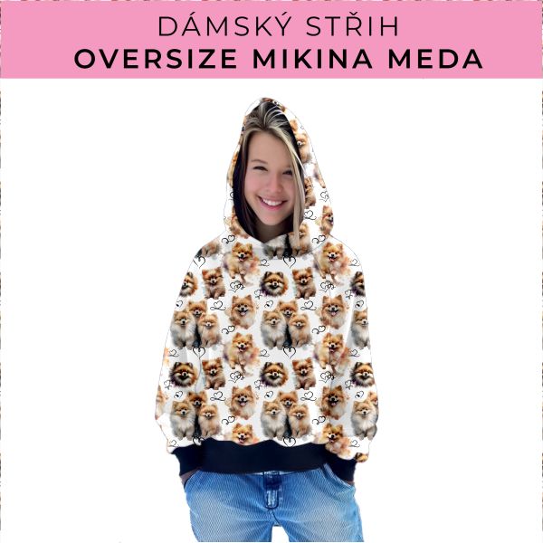 Dámský střih - mikina Meda