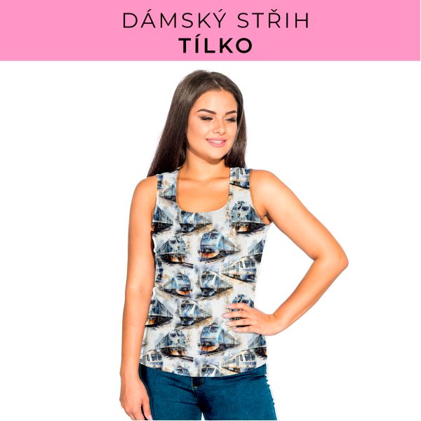 DÁMSKÝ střih - Tílko a kalhoty 