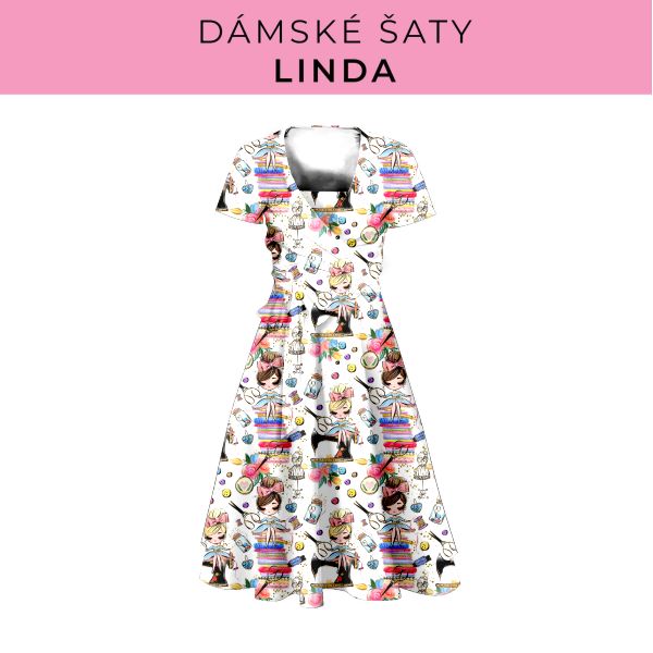 DÁMSKÝ střih - šaty Linda