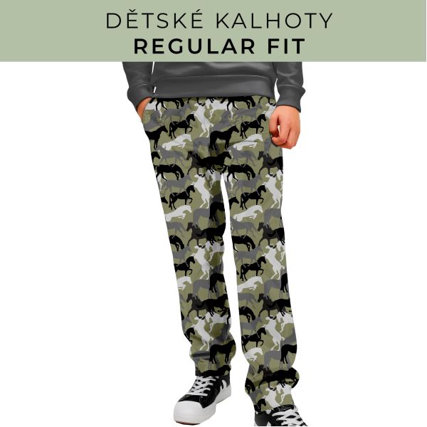 DĚTSKÝ STŘIH - Kalhoty Regular fit