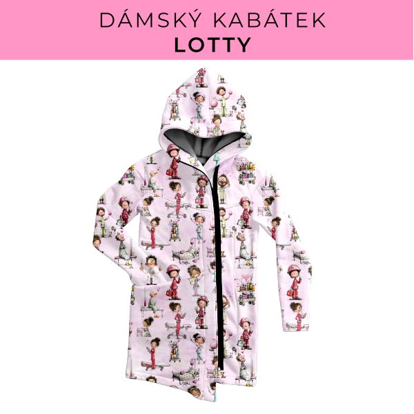 DÁMSKÝ střih - Kabátek Lotty