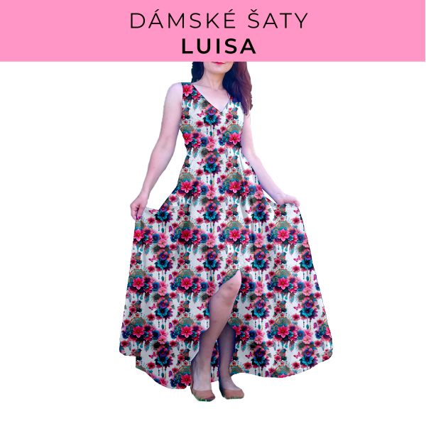 DÁMSKÝ střih - šaty Luisa