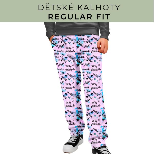 DĚTSKÝ STŘIH - Kalhoty Regular fit